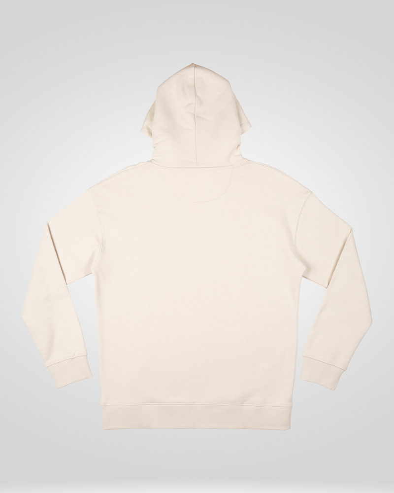 Handbal Hoodie Minimal Sand achterkant