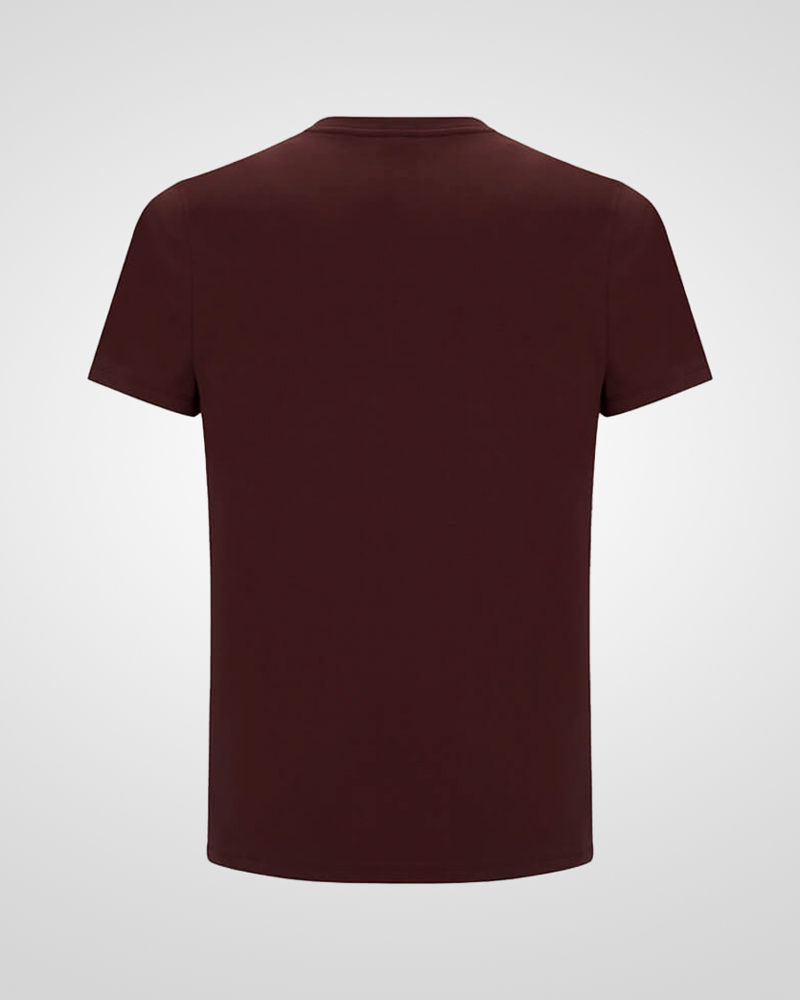 Handbal T-shirt Minimal Burgundy achterkant